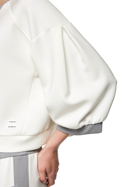Marc Cain Wit sweatshirt