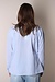 American Vintage Blauw/ witte Blouse
