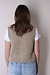 American Vintage Camel Vest mouwloos