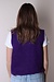 American Vintage Paarse Vest mouwloos