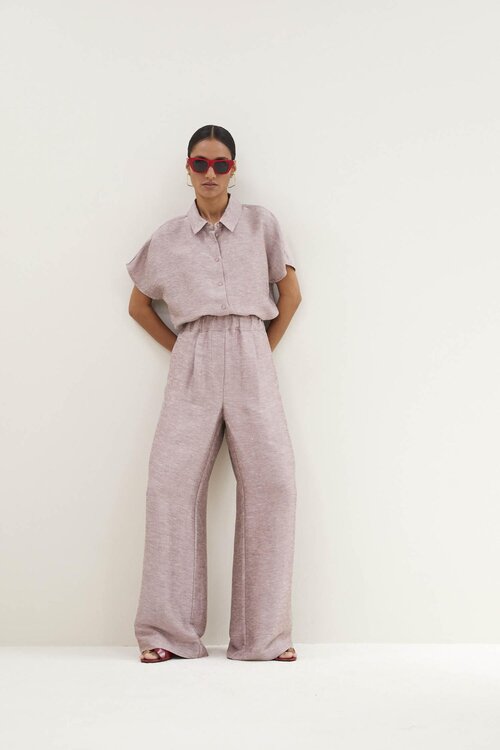 By Bar Roze Barley Gloss Blouse