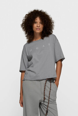 10Days Light Graphite short sleeve tee logo