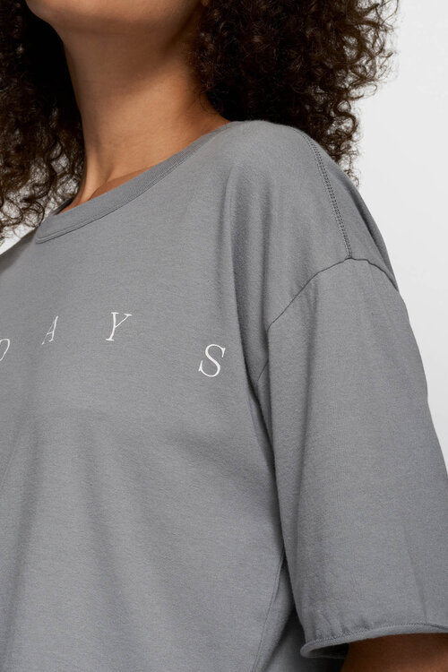 10Days Light Graphite short sleeve tee logo