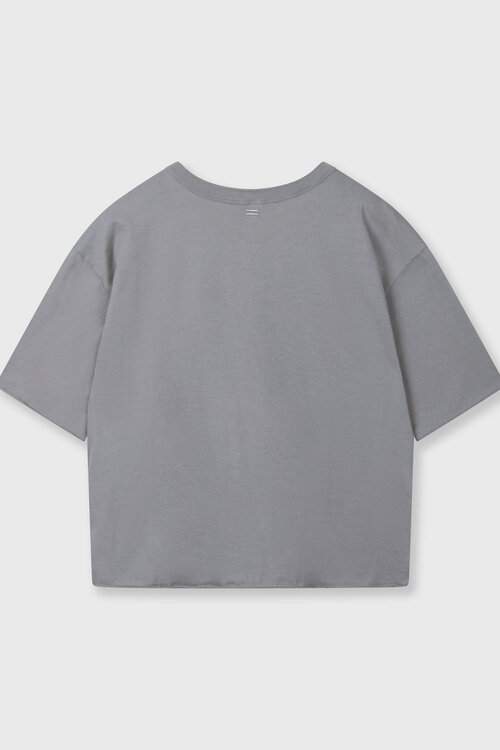 10Days Light Graphite short sleeve tee logo