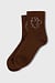 10Days dark truffle socks curly 10