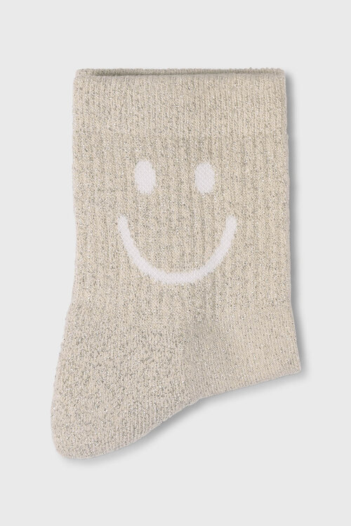 10Days Pearl socks smile