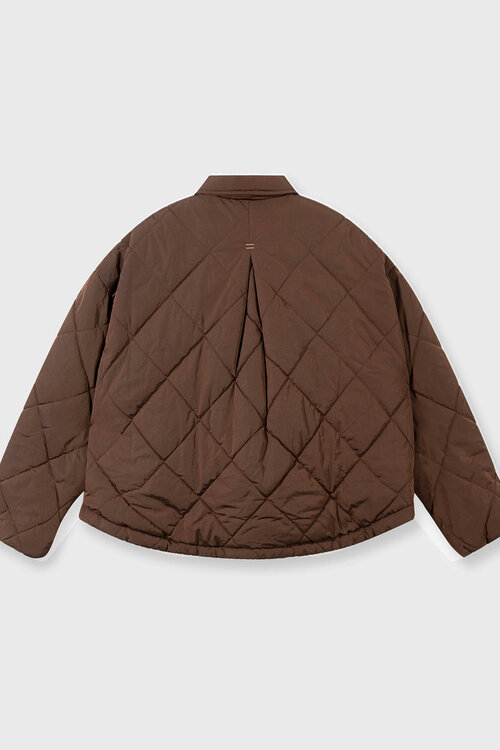 10Days dark truffle padded jacket