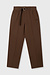 10Days dark truffle belt jogger