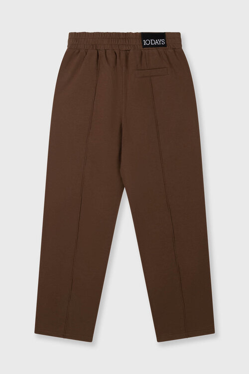 10Days dark truffle belt jogger