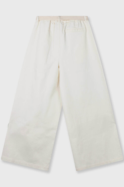 10Days Pearl wide pants jog twill