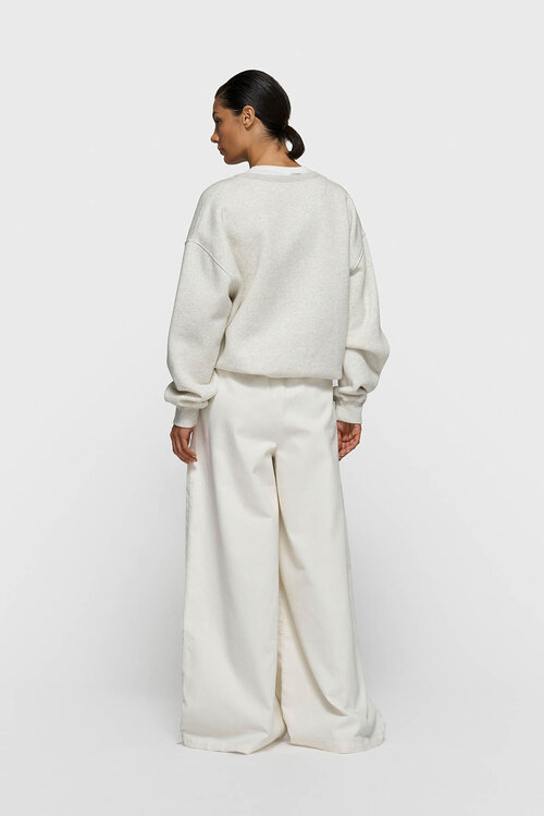 10Days Soft White statement sweater