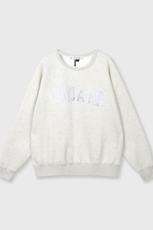 10Days Soft White statement sweater