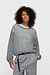 10Days Light Graphite thin knit sweater