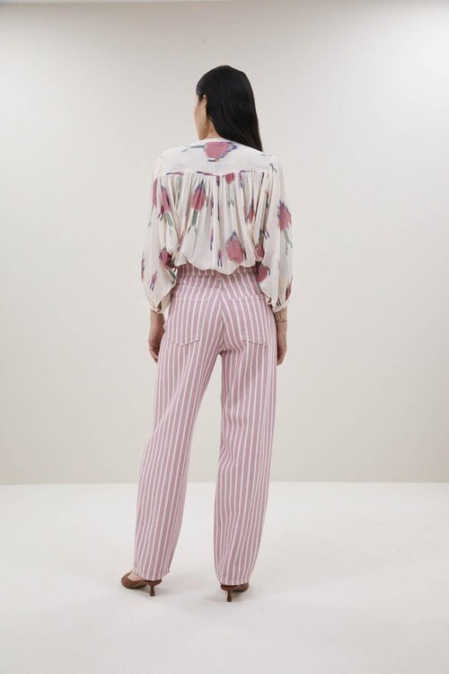 By Bar Roze Pantalon