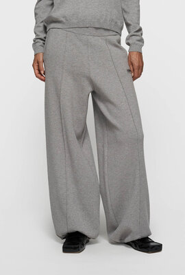 10Days Grey Melee western knit pants