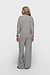 10Days Grey Melee western knit pants