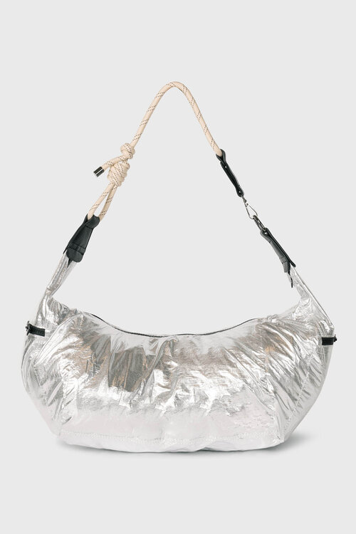 10Days Zilver big banana bag