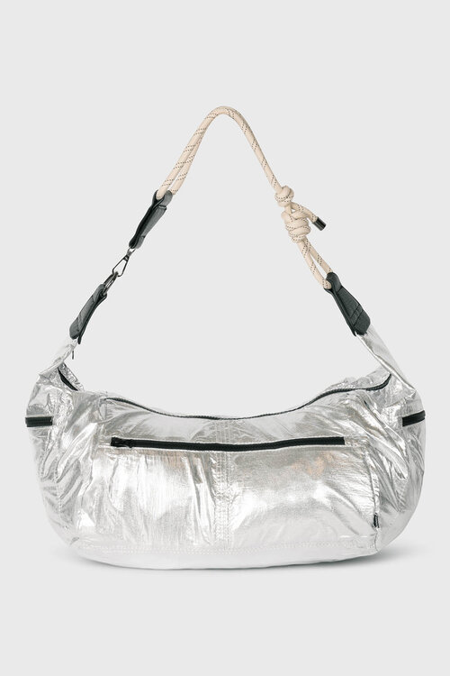 10Days Zilver big banana bag