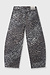 10Days Ecru western pants leopard