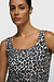 10Days Ecru slimfit tanktop leopard