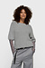 10Days Light Graphite short sleeve knit sweater