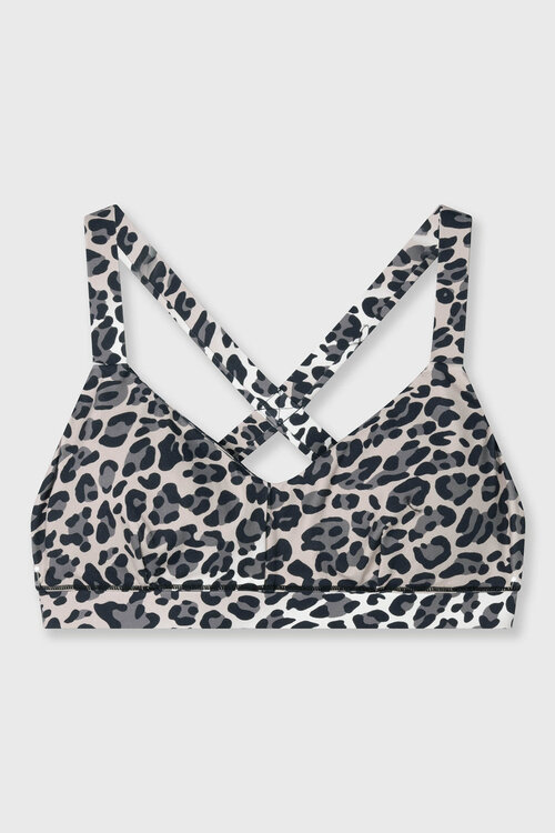 10Days Sand sporty bra leopard