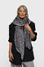 10Days Ecru scarf leopard