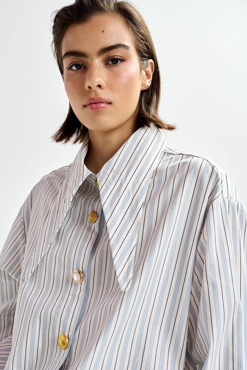 Essentiel Antwerp Blauwe Blouse