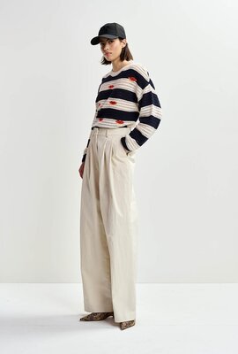 Essentiel Antwerp Off White Pantalon