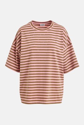 Essentiel Antwerp Roze Streep Shirt