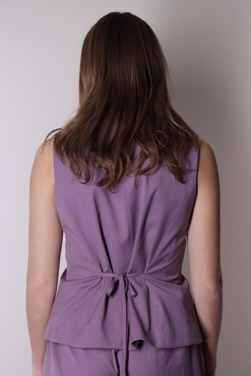 Co'couture Oud Roze Liam Curve Vest