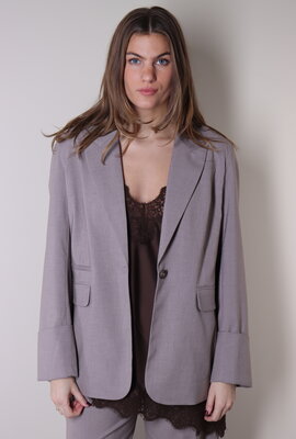 Co'couture Taupe Matty Blazer