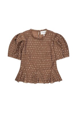 Munthe Bruine Brown Blouse