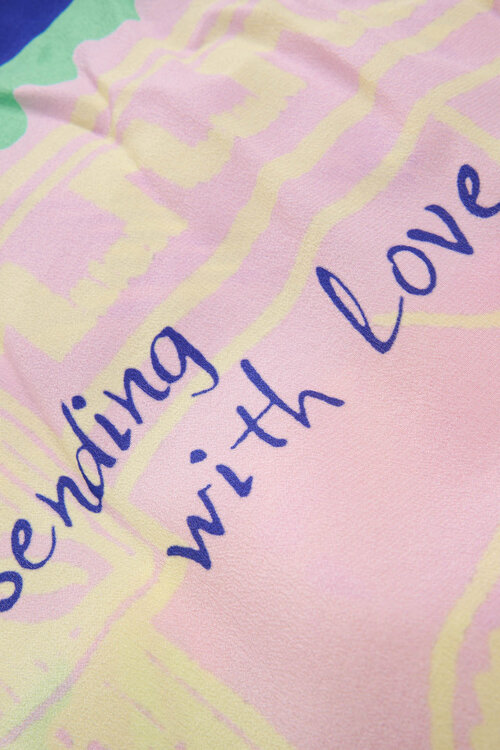 Marc Cain Roze sjaal