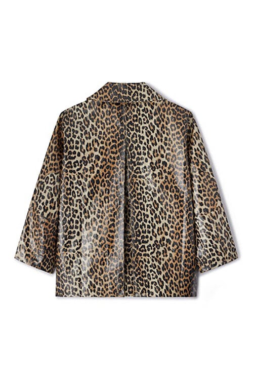 Ganni Leopard Jacket
