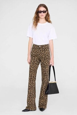 Anine Bing Leopard Hugh Jean Leopard