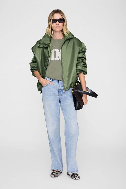 Anine Bing Groene Trenton Sweatshirt