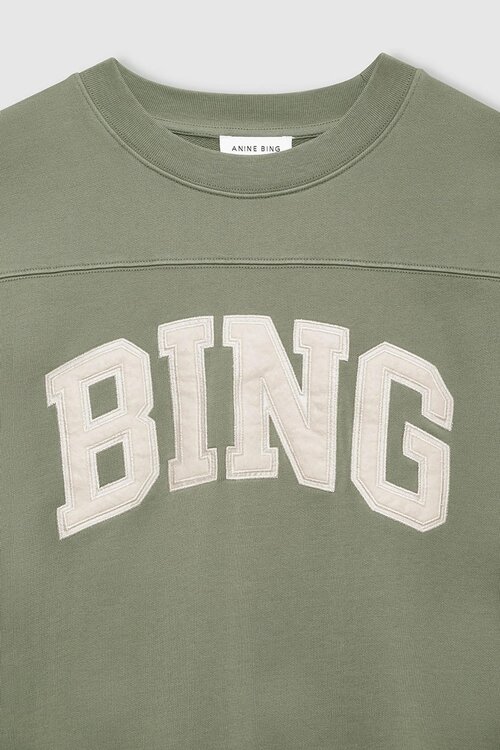 Anine Bing Groene Trenton Sweatshirt