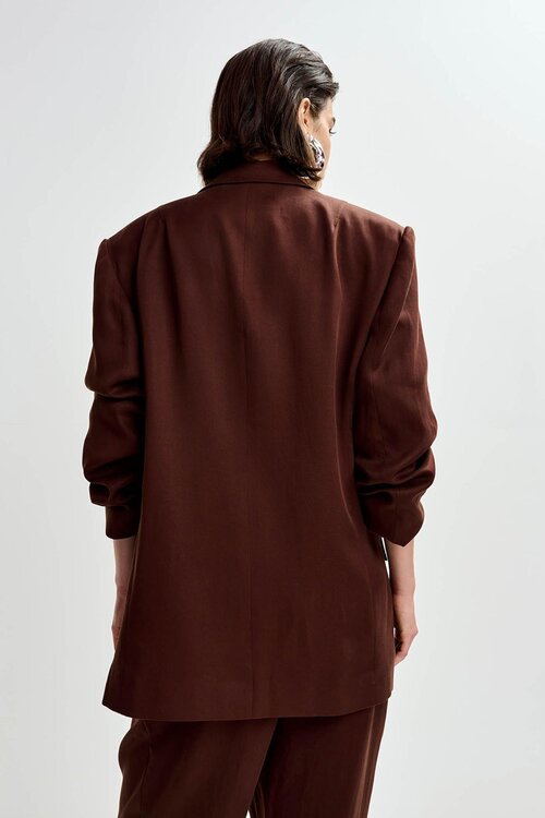 Essentiel Antwerp Bruine Blazer