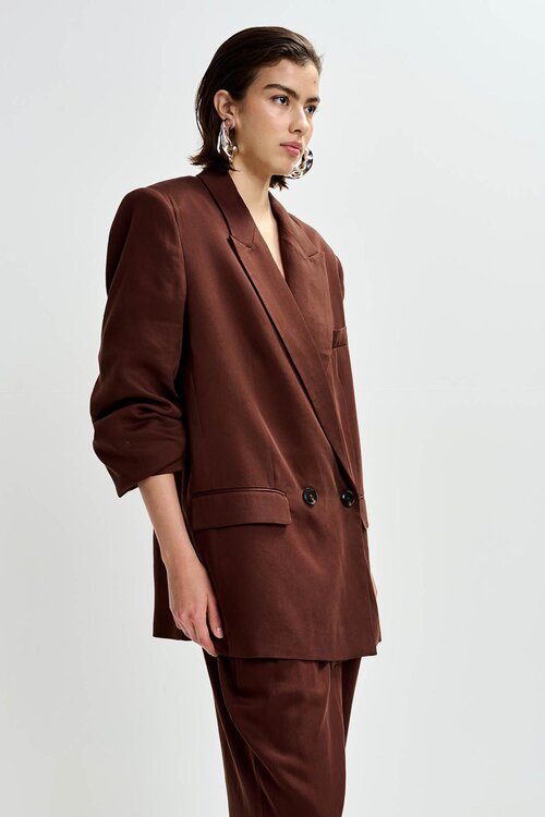 Essentiel Antwerp Bruine Blazer