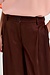 Essentiel Antwerp Bruine Pantalon Wide leg