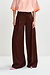 Essentiel Antwerp Bruine Pantalon Wide leg