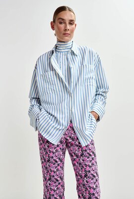 Essentiel Antwerp Blauwe Blouse