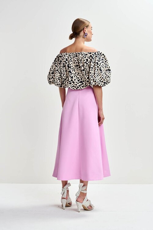 Essentiel Antwerp Off-white black Body Blouse