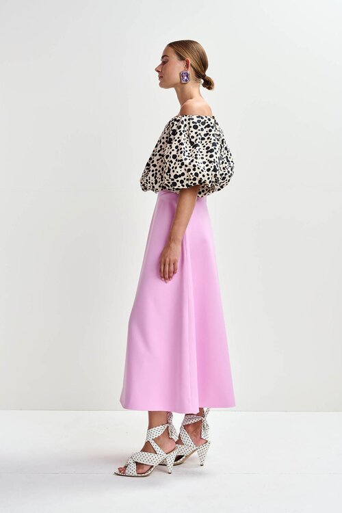 Essentiel Antwerp Off-white black Body Blouse