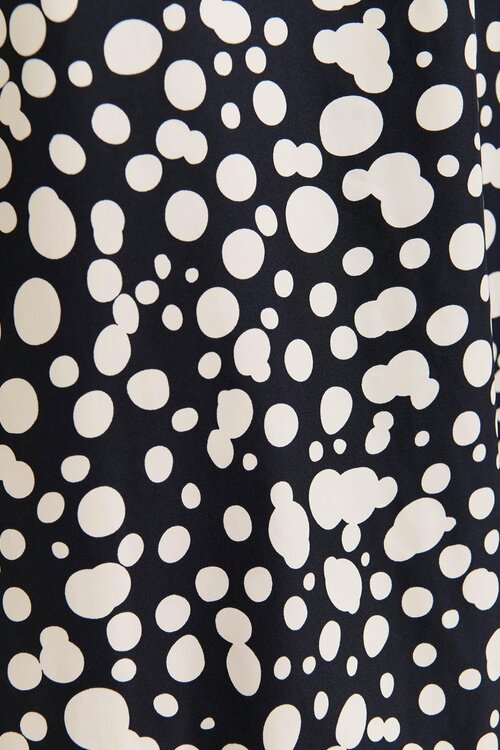 Essentiel Antwerp Black/Off White Jurk