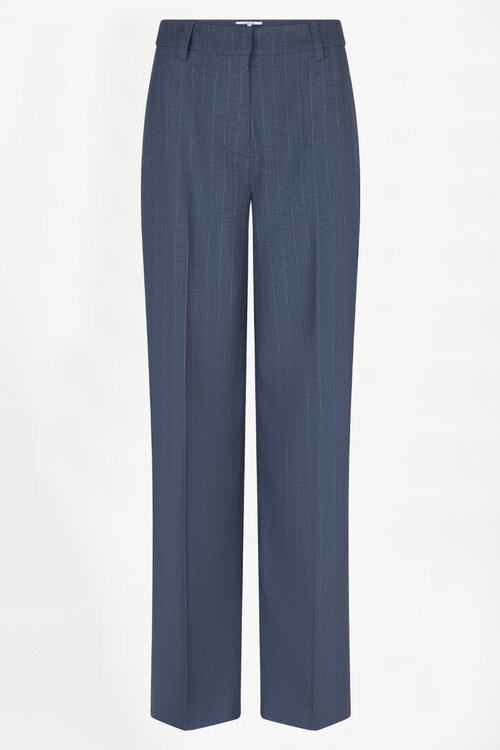Dante 6 Donkerblauwe Alain Pinstripe Pants