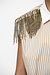 Dante 6 Beige Rhobin Fringe Shirt
