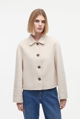 Studio AR by Arma Sand Nicolina Wool Blend Coat