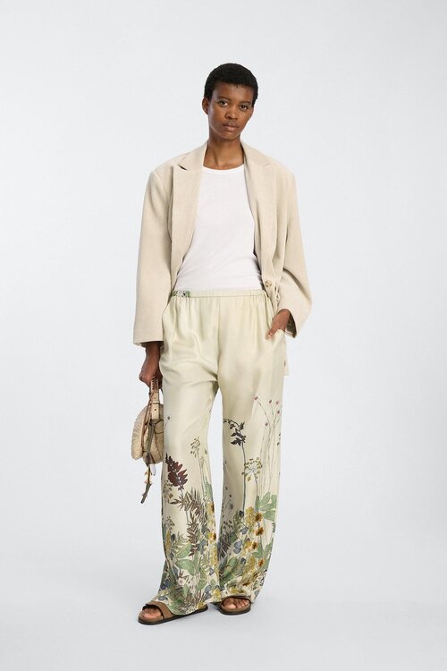 Munthe Creme Fabert Pantalon